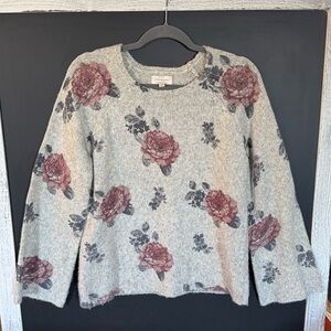 Lucky Brand Gray Knit Sweater